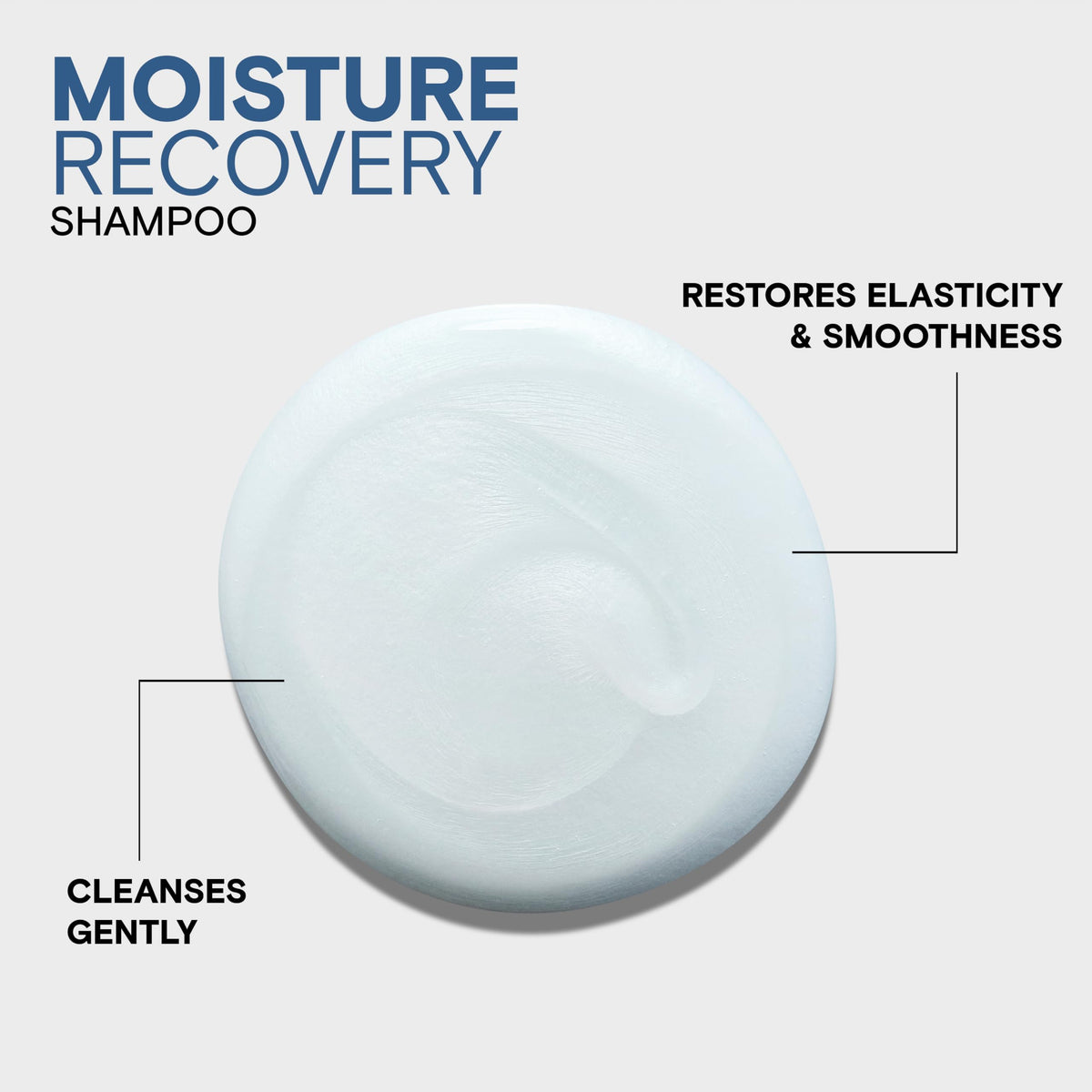 Joico shampoo in hand during use demonstrating gentle cleansing benefit