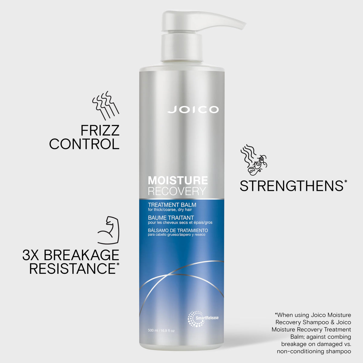 Joico balm creamy texture close-up for rich hydration benefit