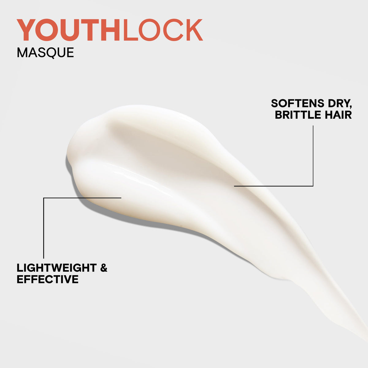 Joico YouthLock being applied to hair to detangle and soften strands