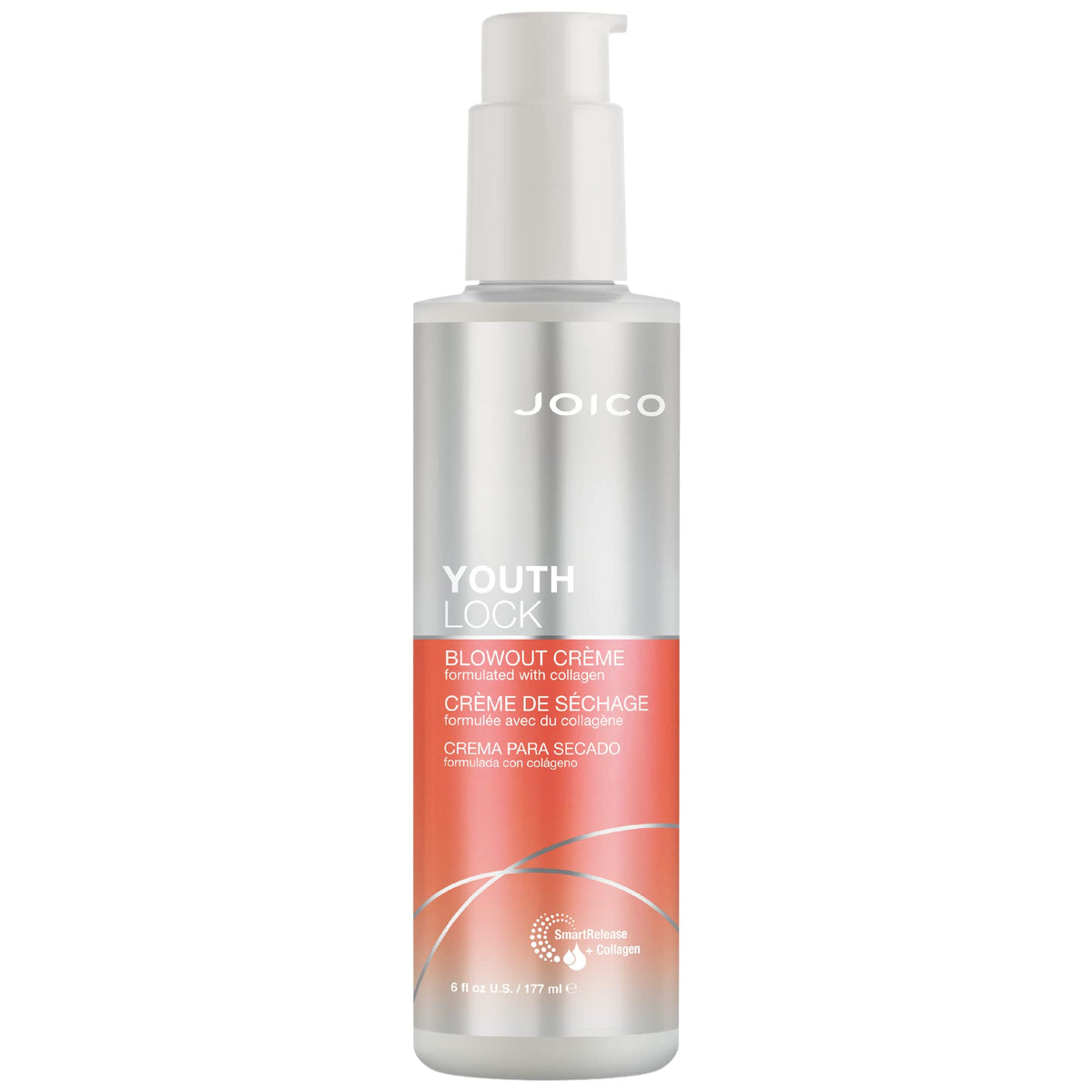 Joico YouthLock front packaging showing product and benefits