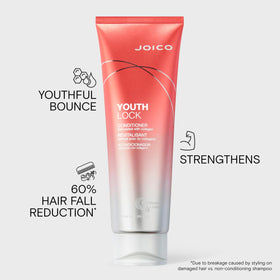 Joico YouthLock conditioner creamy texture close-up demonstrating rich hydration