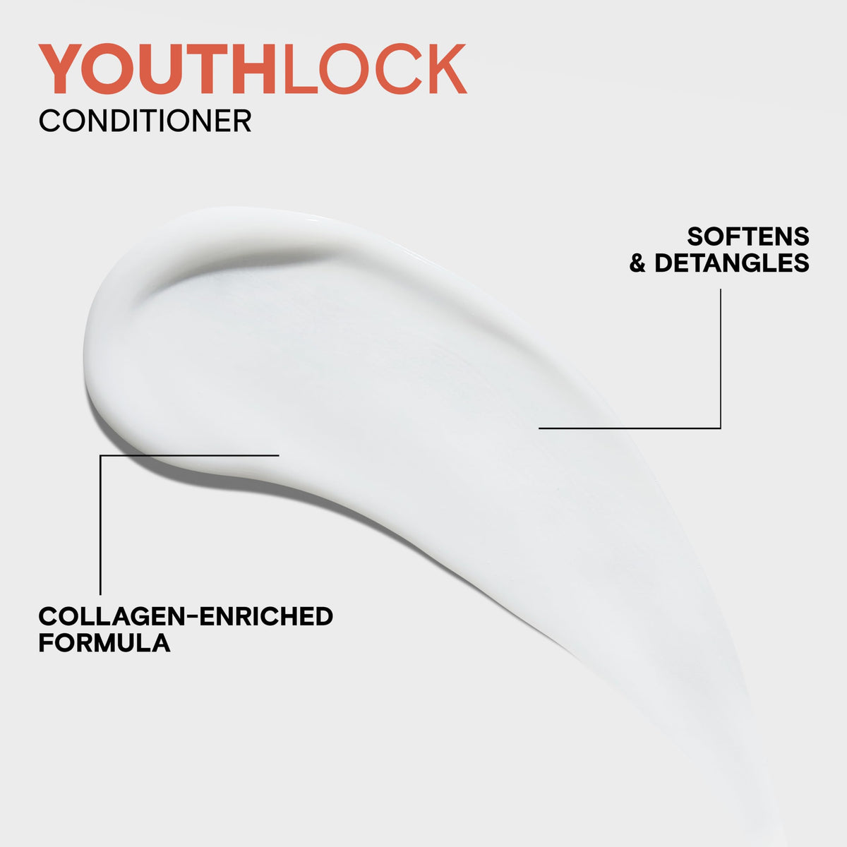 Joico in-shower use with hands applying conditioner for easier detangling and softness