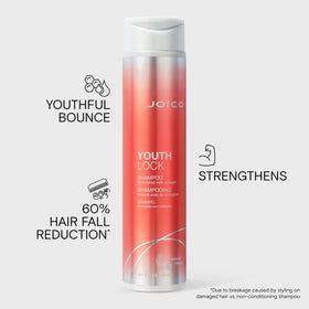 Joico creamy shampoo texture close-up proving gentle, nourishing formulation