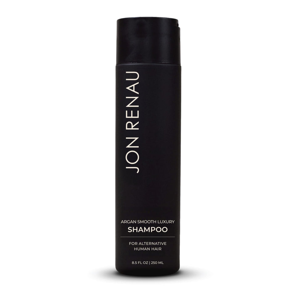 Jon Renau bottle front view showing product and grooming benefit