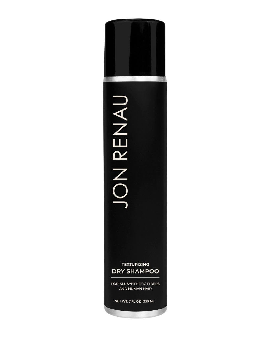 Jon Renau front spray can showing product branding and quick styling benefit