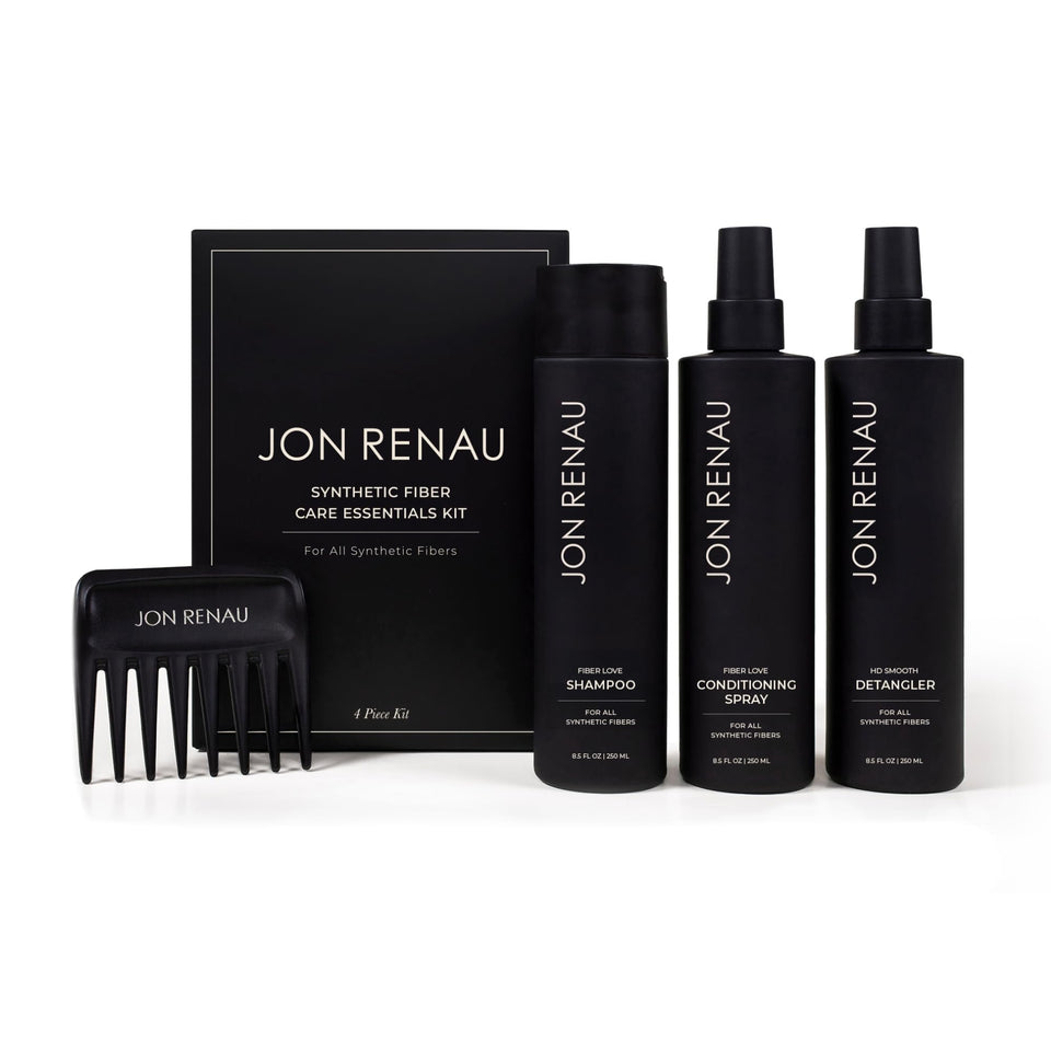 Jon Renau kit front packaging showing full four-piece set and benefits
