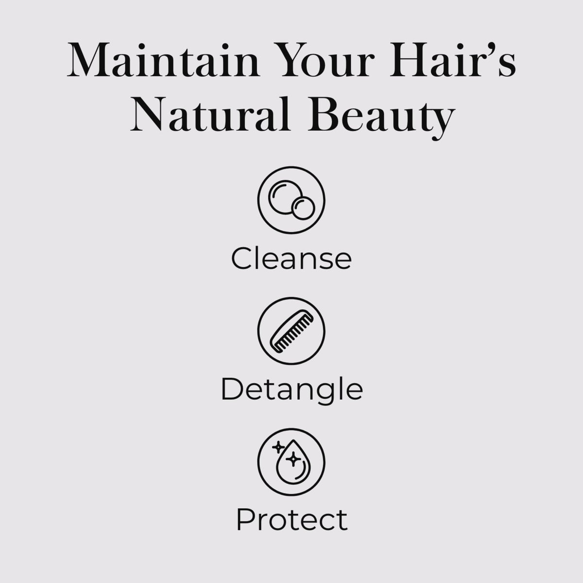 Jon Renau wide-tooth comb detail protecting fibers during detangling