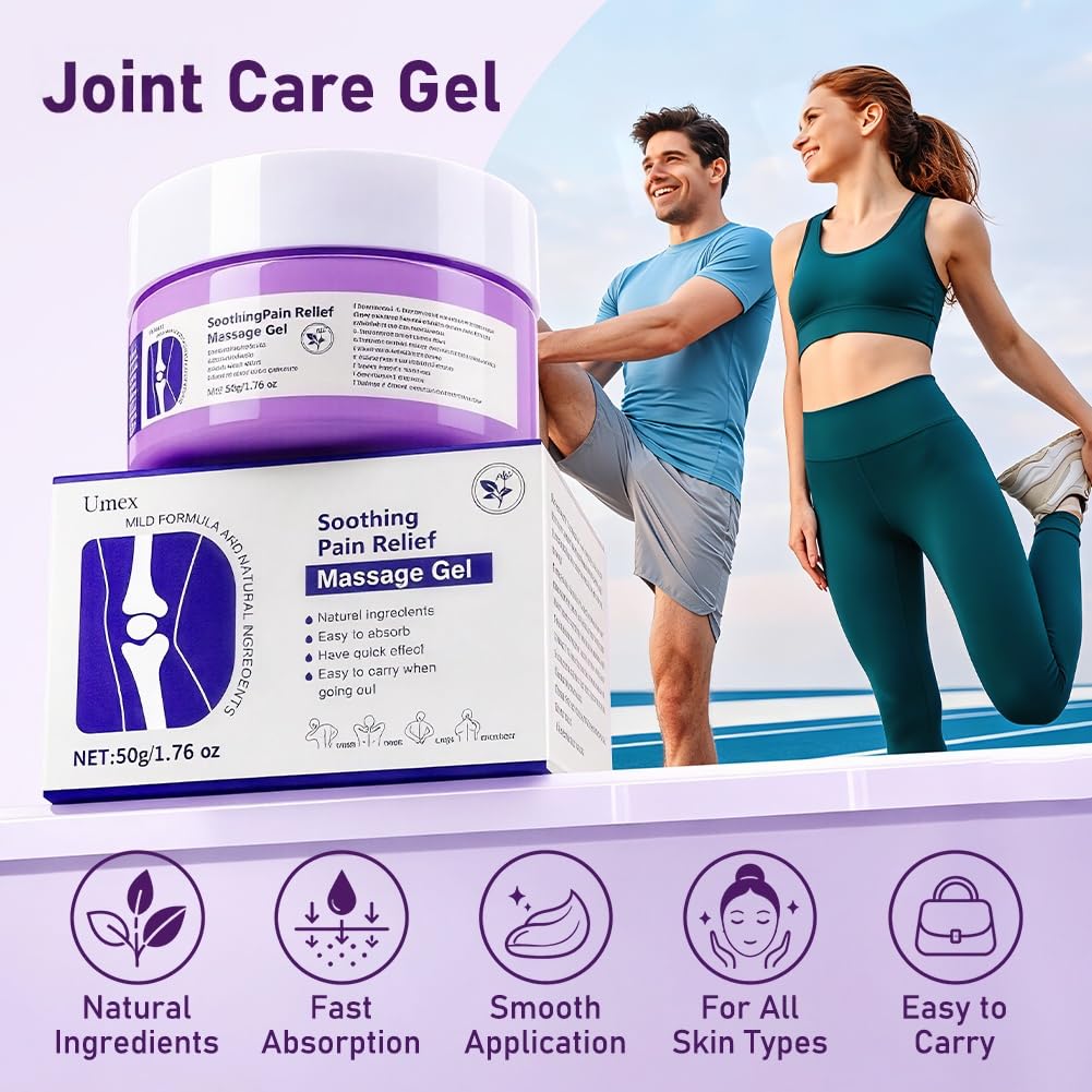 Two Jonider Umex tubes in a travel kit for on-the-go relief