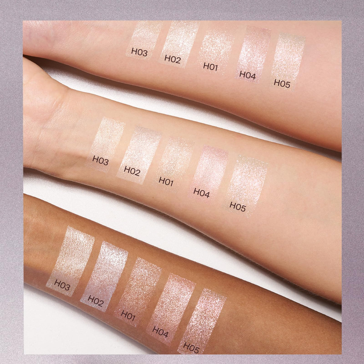 Joocyee applying highlighter to cheek emphasizing instant dewy radiance and cooling effect