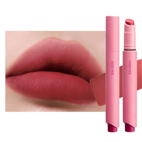 Joocyee front packaging showing the velvet rouge pencil and brand appeal
