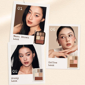 joocyee applying eyeshadow demonstrating quick daily enhancement