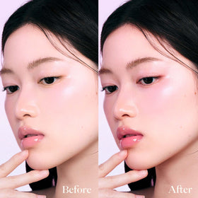 Joocyee Iris Glow product label and ingredients list emphasizing formula transparency