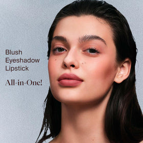 Joocyee lifestyle image of nude lips in casual day look showing wearable chic