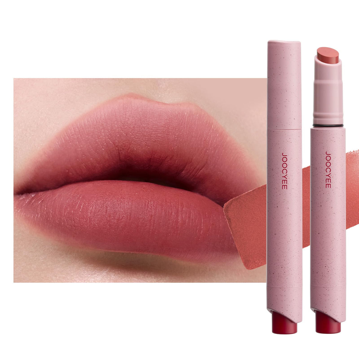 Joocyee front pencil view showing sleek design and easy application