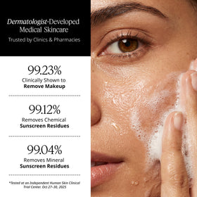 JOODOC arrangement of Damascena rose water and ceramide ingredients highlighting nourishing benefits