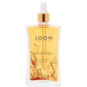 Joon saffron elixir front bottle showing label and elegant packaging for quick identification and appeal