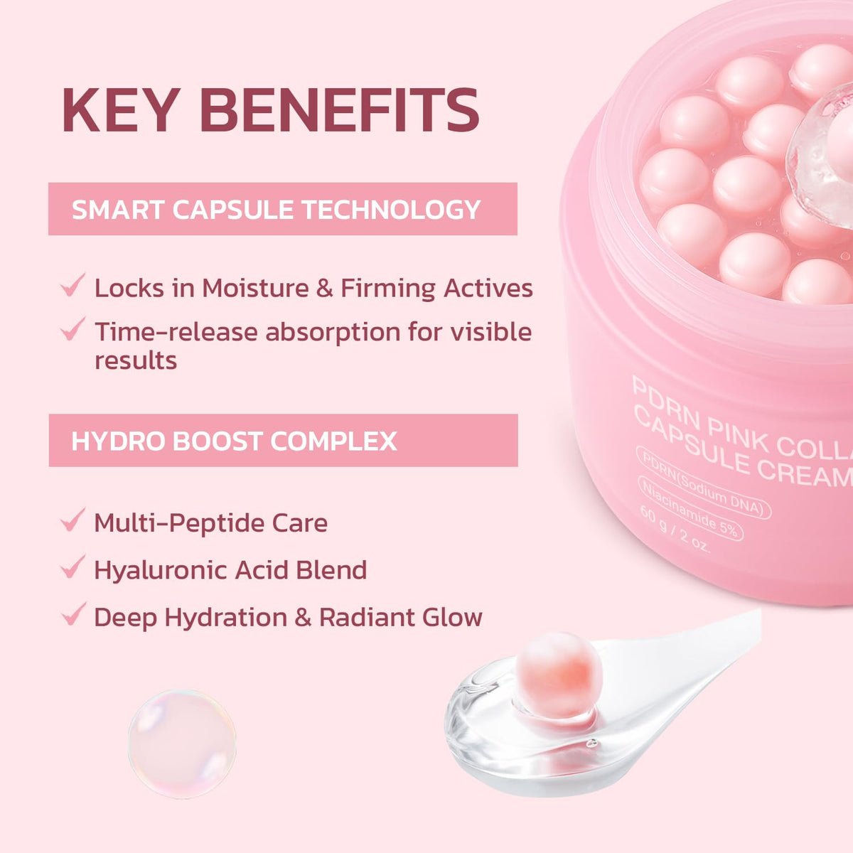 Jorceray capsule macro detail showing encapsulation and ingredient protection