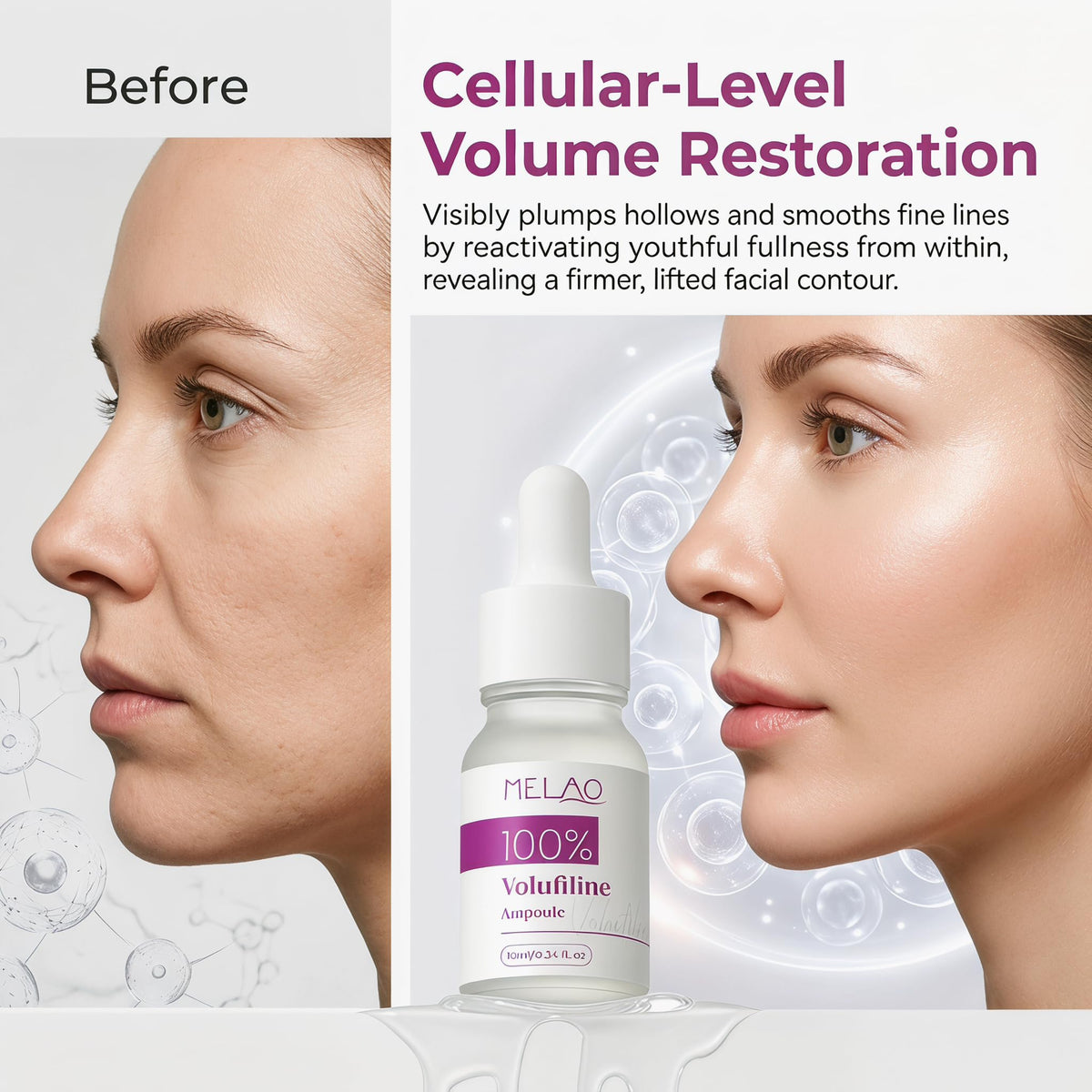 Jornanbo ampoule beside branded box showing premium presentation benefit