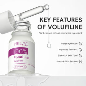 Jornanbo being applied to cheek to demonstrate targeted volumizing benefit