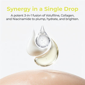 Jornanbo cream-in-serum texture close-up illustrating hydration