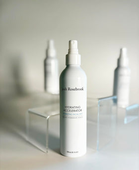 Josh Rosebrook applied over makeup refreshing skin and boosting radiance