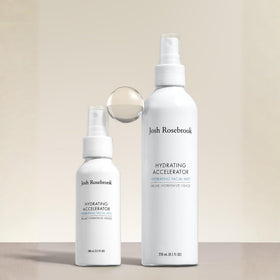 Josh Rosebrook bottle in hand for size and travel-friendly benefit