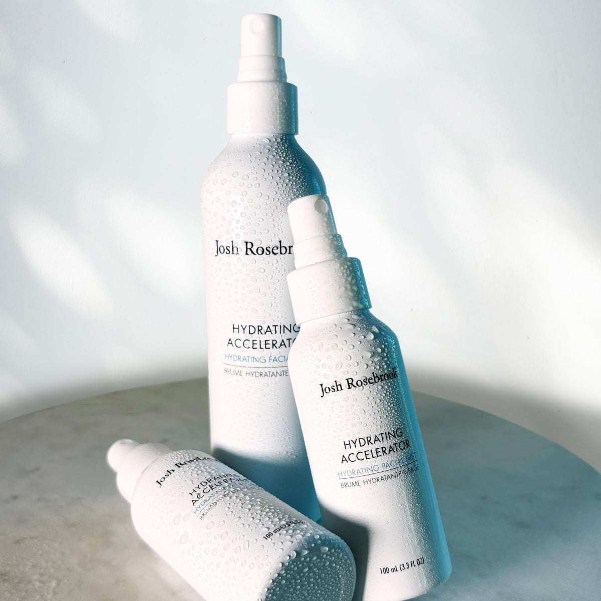 Josh Rosebrook mist texture fine spray delivering instant hydration