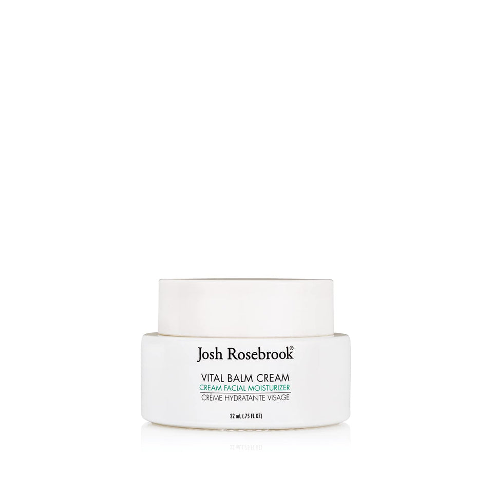 Josh Rosebrook front jar view showing premium packaging and nourishing cream