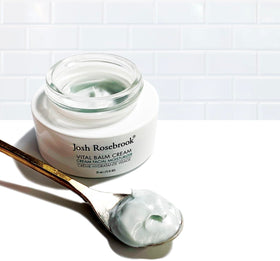 Josh Rosebrook jar held in hand showing compact 22mL travel-friendly size