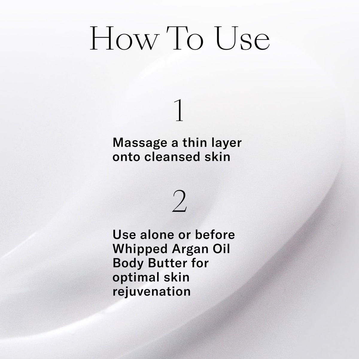 Josie Maran ingredient label close-up highlighting natural-sourced benefit