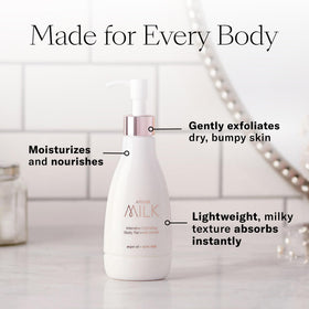 Josie Maran bottle held in hand showing size and portability benefit