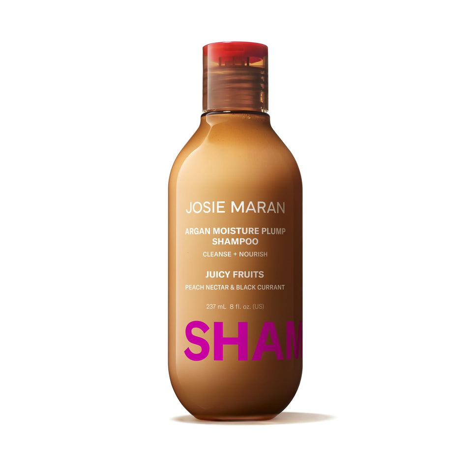 Josie Maran front packaging showing bottle and product name for easy identification