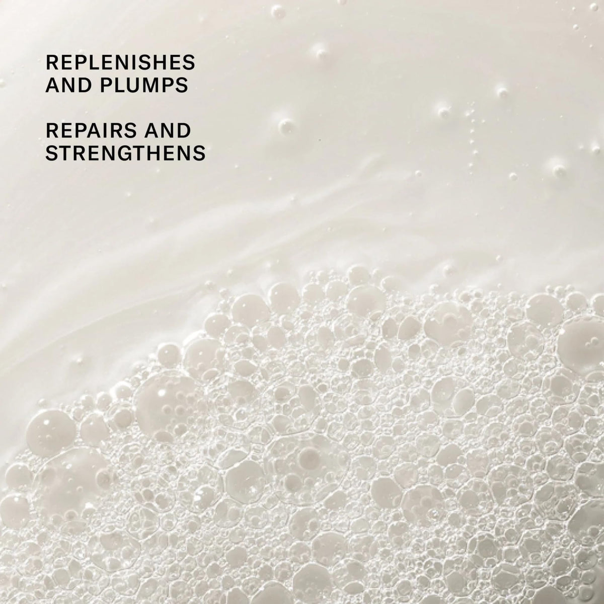 Josie Maran argan shampoo mousse texture demonstrating lightweight hydration benefit