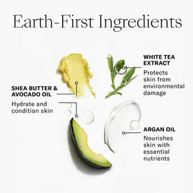 Josie Maran argan oil drop close-up conveying nourishing fatty acids benefit