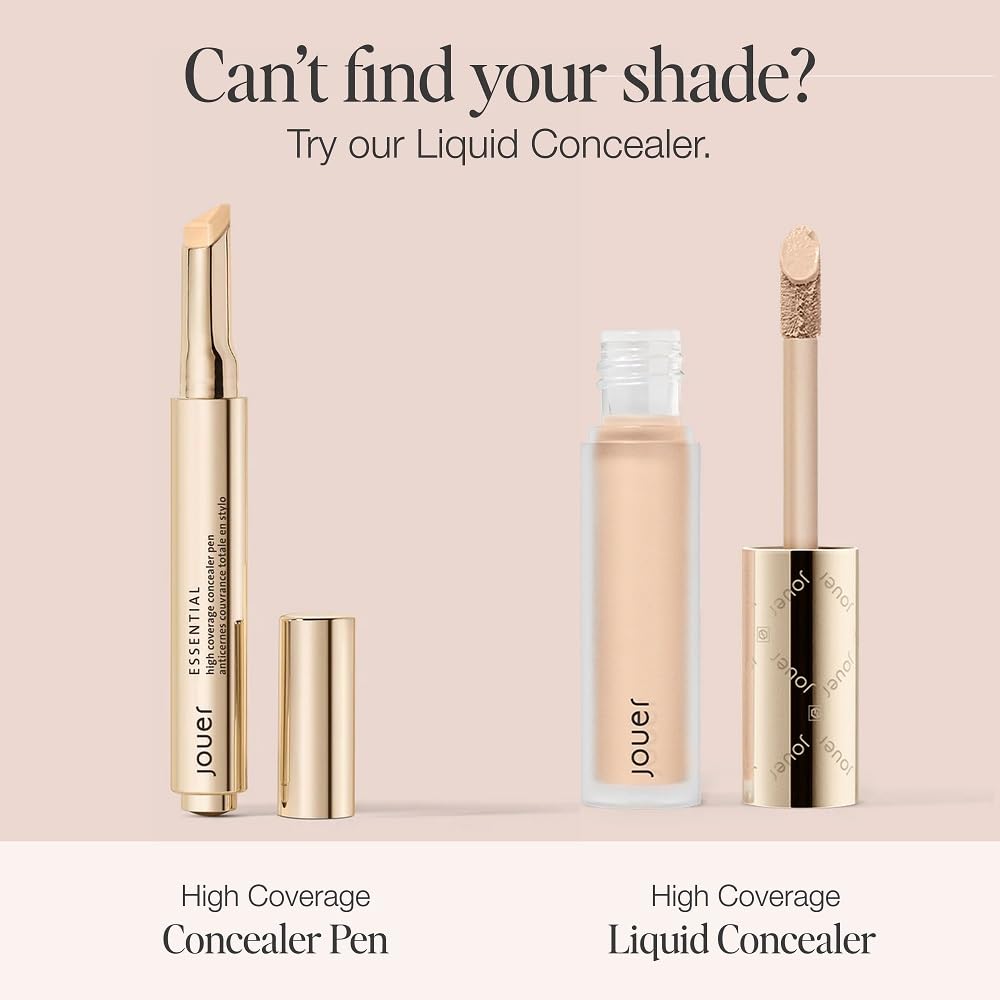 Jouer concealer inside makeup bag for lifestyle convenience benefit