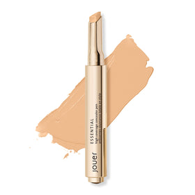 Jouer concealer pen front view showing packaging and applicator benefit