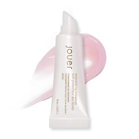 Jouer rose front packaging showing tinted gloss and branding for easy selection