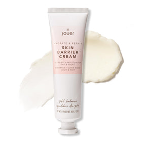 Jouer front jar showing clean packaging and product benefits
