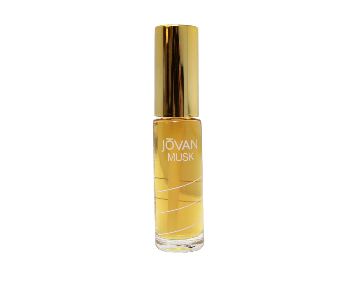 Jovan musk oil swatch on skin highlighting Jovan smooth oil texture and long wear