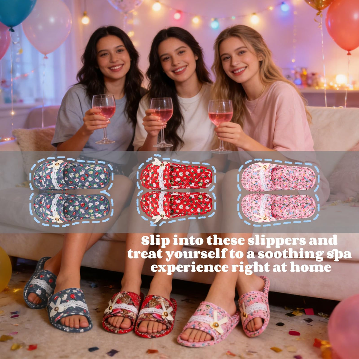 Jowgut large pair woven-like floral pattern showing unisex design and durability