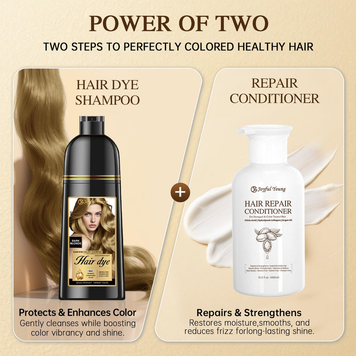 Joyful Young product in shower lifestyle setting promoting simple routine