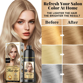 Joyful Young shampoo lather texture showing gentle conditioning benefit