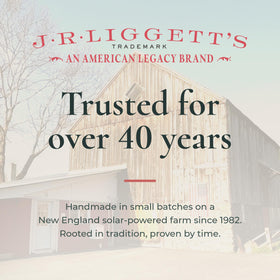 J·R·LIGGETT'S minimal paper packaging emphasizing eco-friendly shipping