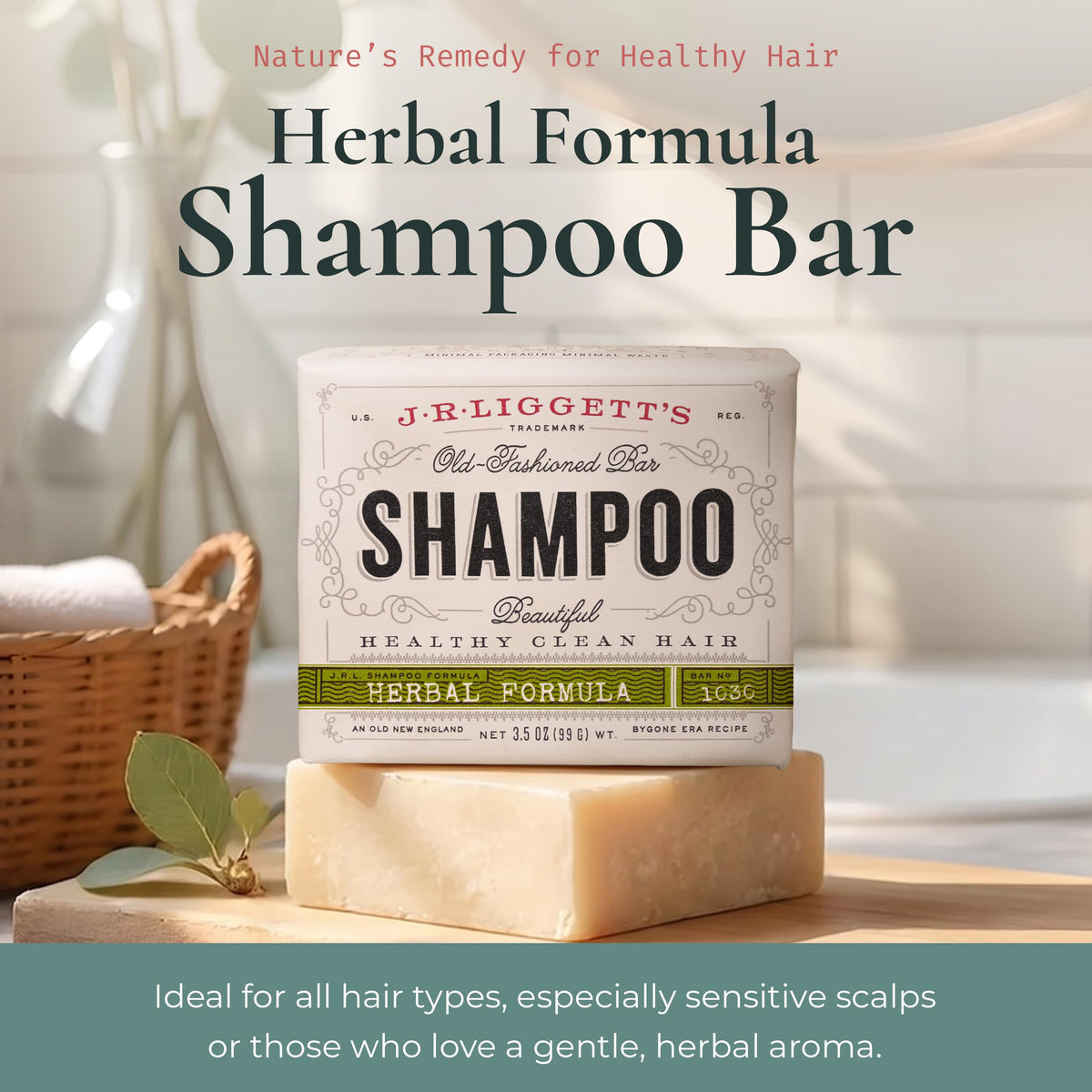 J·R·LIGGETT'S close-up of hand-cut bar highlighting natural texture and craftsmanship