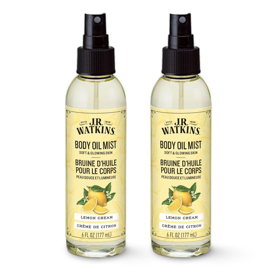 J.R. Watkins front packaging showing two bottles and citrus benefit