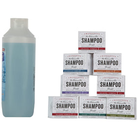 J·R·LIGGETT'S label and ingredient list close-up, transparency and natural benefit