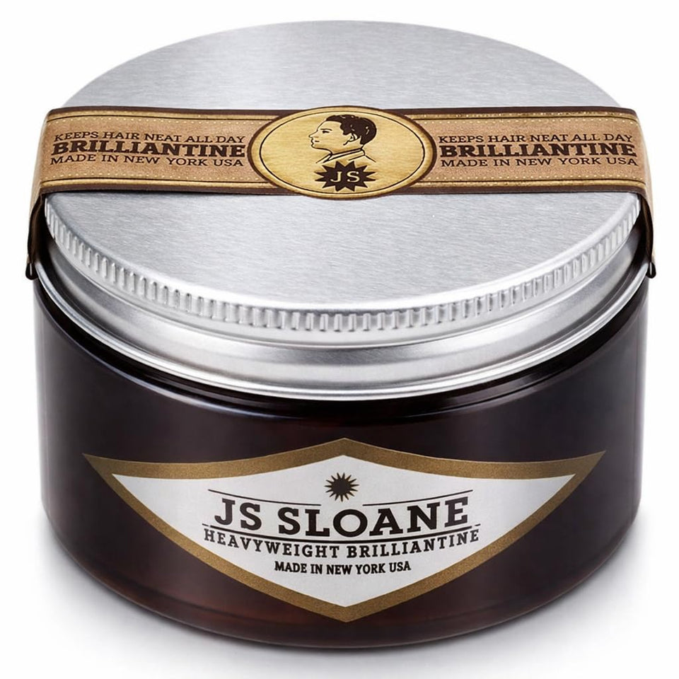 JS Sloane front jar view showing product and strong hold benefit