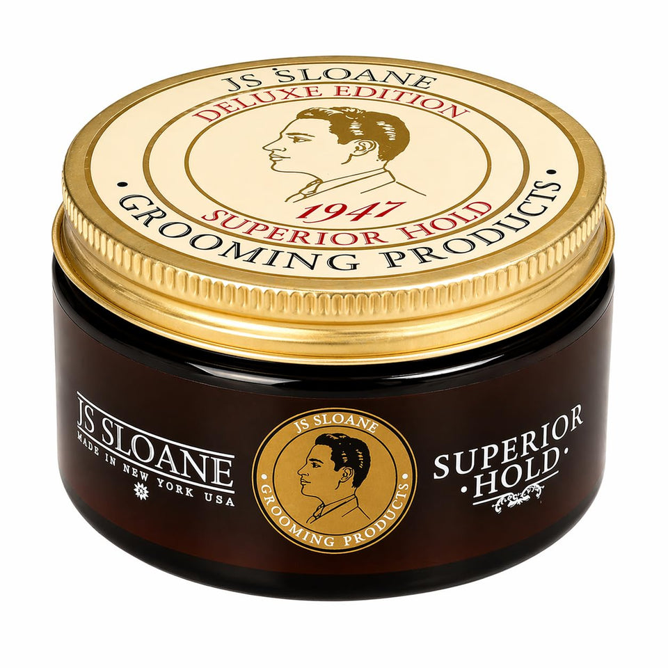 JS Sloane front packaging showing jar and branding, clear product identification benefit