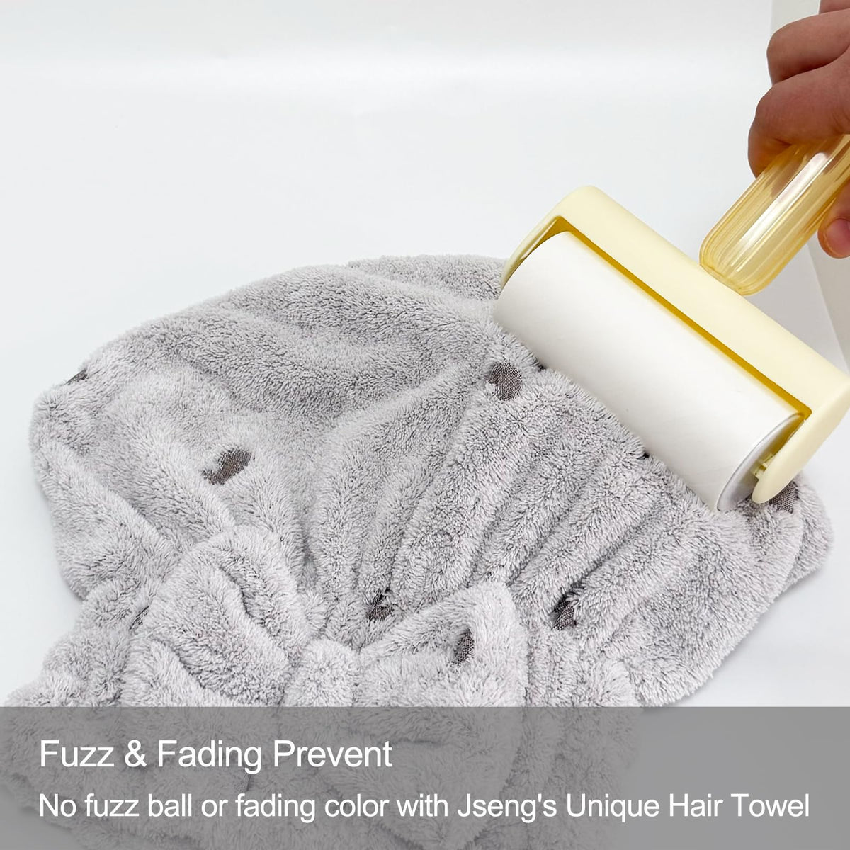 Jseng folded towel in suitcase conveying lightweight packability benefit