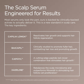 JSHealth serum application on scalp demonstrating targeted dosing